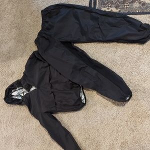 Junlan Sauna Suit for Women Sweat Sauna Pants/Jacket Gym Workout